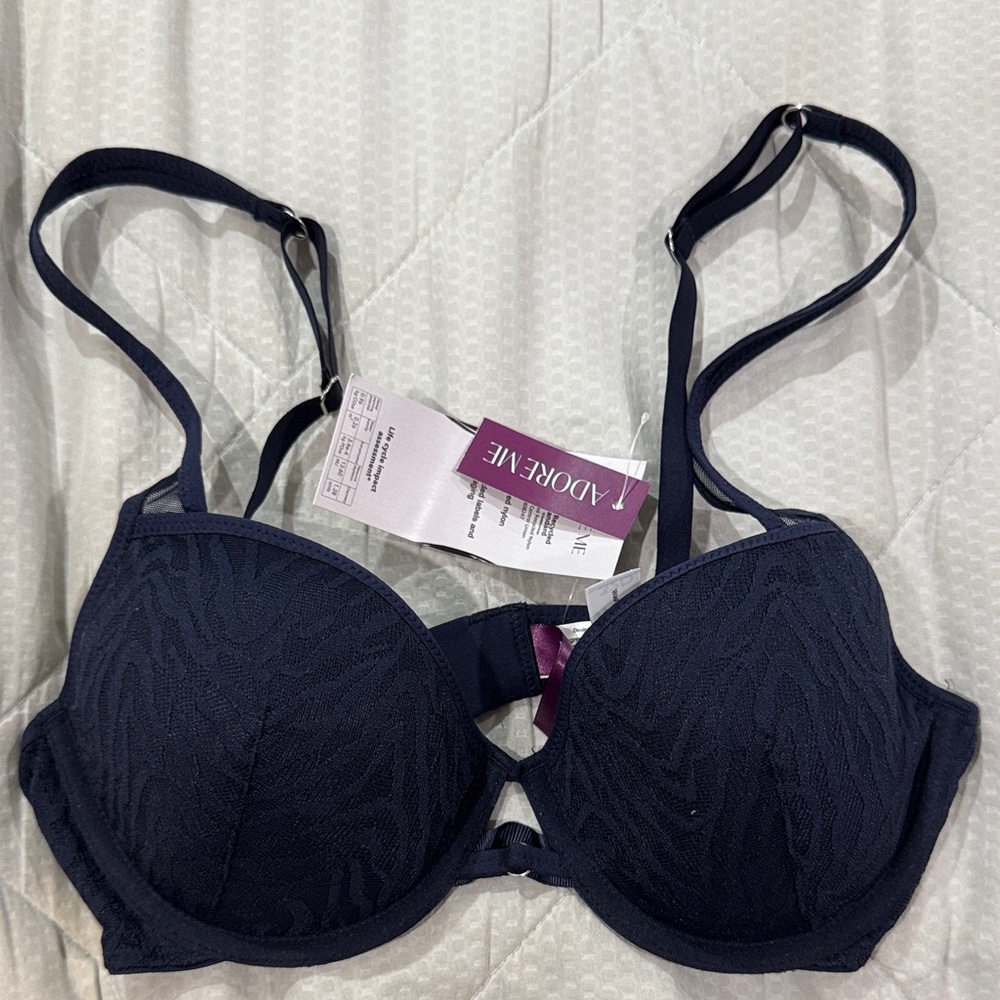 Adore Me Midnight Blue Bra